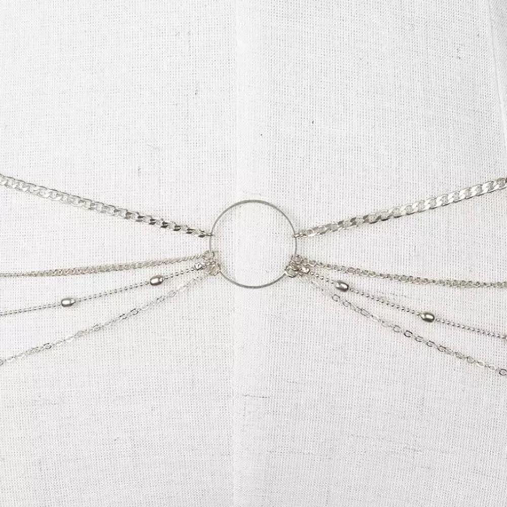 Boho Multilayer Beach Belly Waist Festival Chain - Picture 11 of 14